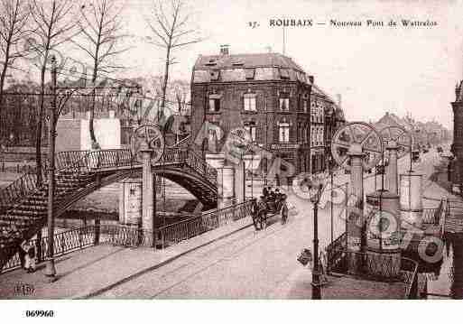 Ville de ROUBAIX, carte postale ancienne