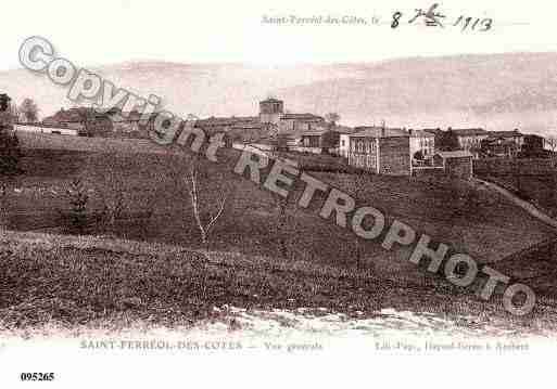 Ville de SAINTFERREOLDESCOTES, carte postale ancienne