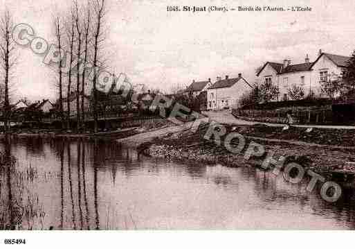 Ville de SAINTJUST, carte postale ancienne