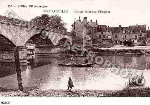 Ville de SAINTLEUD'ESSERENT, carte postale ancienne