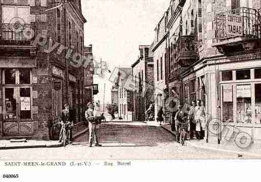 Ville de SAINTMEENLEGRAND, carte postale ancienne