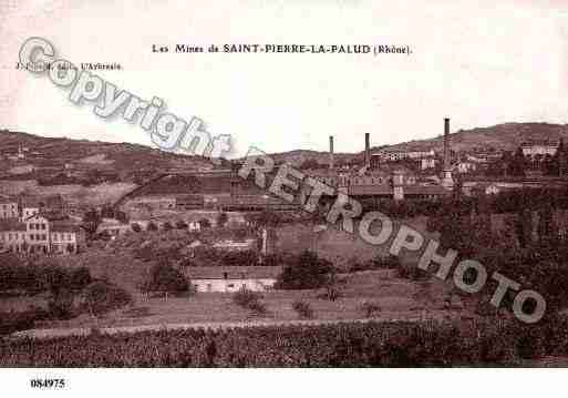 Ville de SAINTPIERRELAPALUD, carte postale ancienne