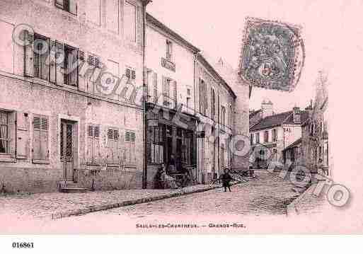 Ville de SAULXLESCHARTREUX, carte postale ancienne