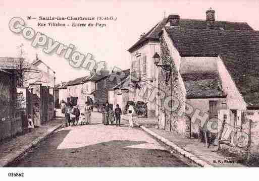 Ville de SAULXLESCHARTREUX, carte postale ancienne