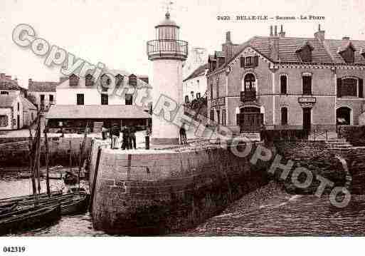 Ville de SAUZON, carte postale ancienne