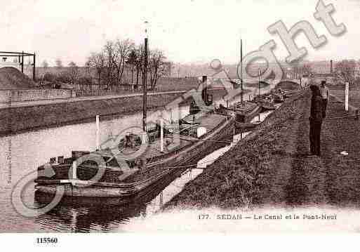 Ville de SEDAN, carte postale ancienne