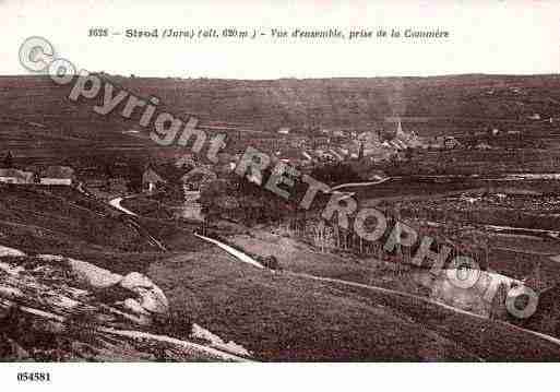 Ville de SIROD, carte postale ancienne