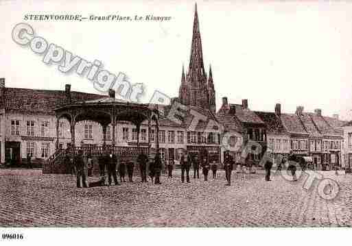 Ville de STEENVOORDE, carte postale ancienne