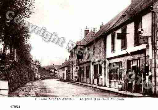 Ville de TERNES(LES), carte postale ancienne