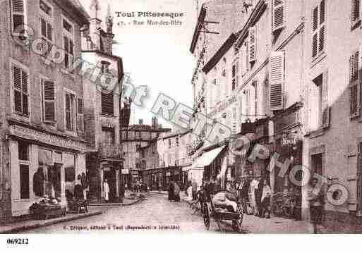 Ville de TOUL, carte postale ancienne