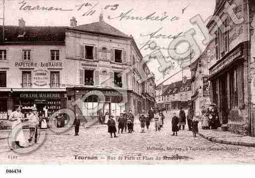 Ville de TOURNANENBRIE, carte postale ancienne