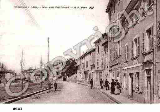 Ville de TREVOUX, carte postale ancienne