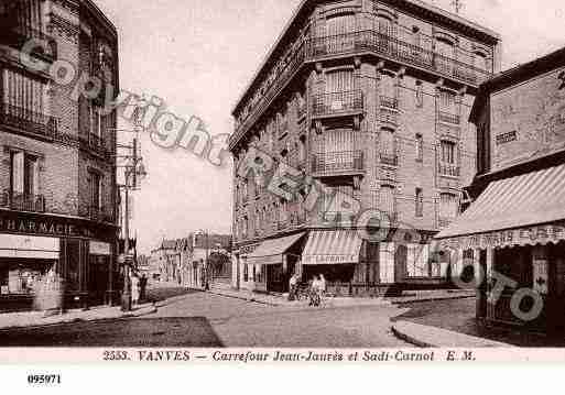 Ville de VANVES, carte postale ancienne