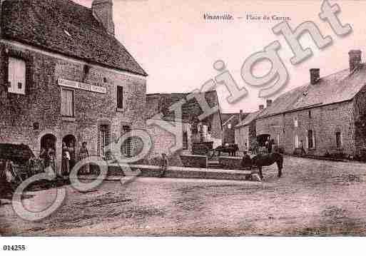 Ville de YMONVILLE, carte postale ancienne