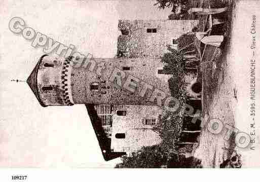 Ville de AIGUEBLANCHE, carte postale ancienne