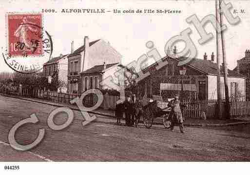 Ville de ALFORTVILLE, carte postale ancienne
