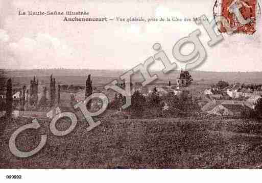 Ville de ANCHENONCOURT, carte postale ancienne