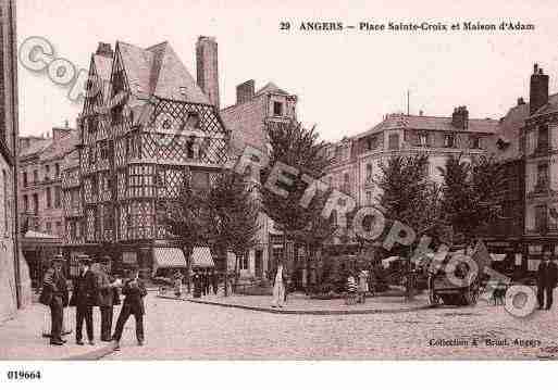 Ville de ANGERS, carte postale ancienne