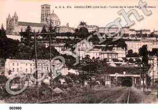 Ville de ANGOULEME, carte postale ancienne