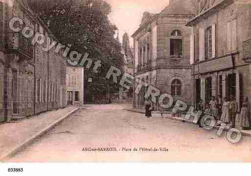 Ville de ARCENBARROIS, carte postale ancienne Ville de ARCENBARROIS, carte postale ancienne