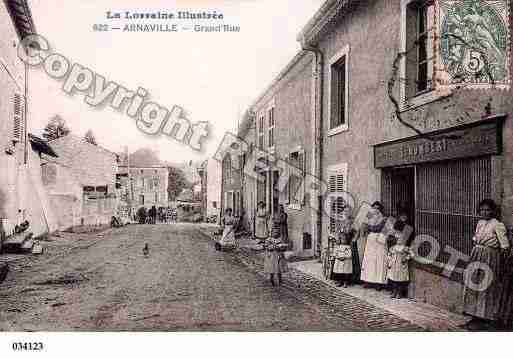 Ville de ARNAVILLE, carte postale ancienne