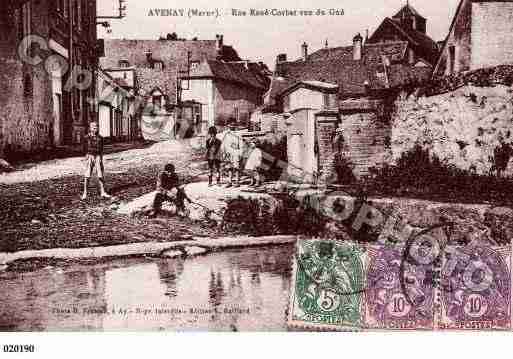 Ville de AVENAYVALD'OR, carte postale ancienne