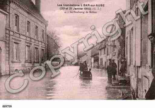 Ville de BARSURAUBE, carte postale ancienne