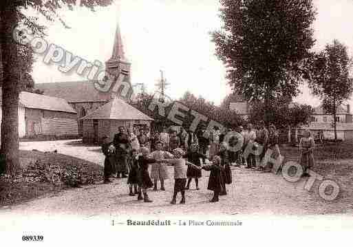 Ville de BEAUDEDUIT, carte postale ancienne