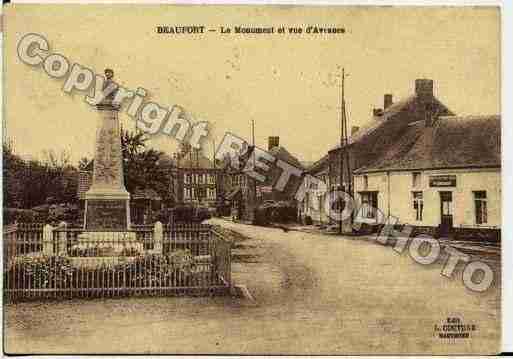 Ville de BEAUFORT, carte postale ancienne Ville de BEAUFORT, carte postale ancienne