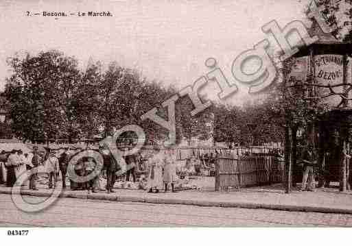 Ville de BEZONS, carte postale ancienne