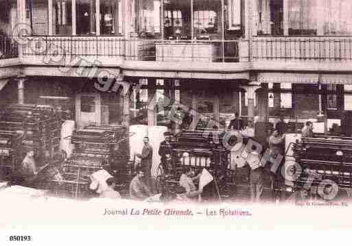 Ville de BORDEAUX, carte postale ancienne