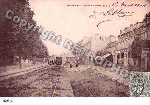 Ville de BOUGIVAL, carte postale ancienne