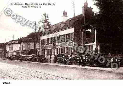 Ville de BOUGIVAL, carte postale ancienne