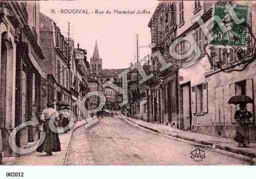 Ville de BOUGIVAL, carte postale ancienne