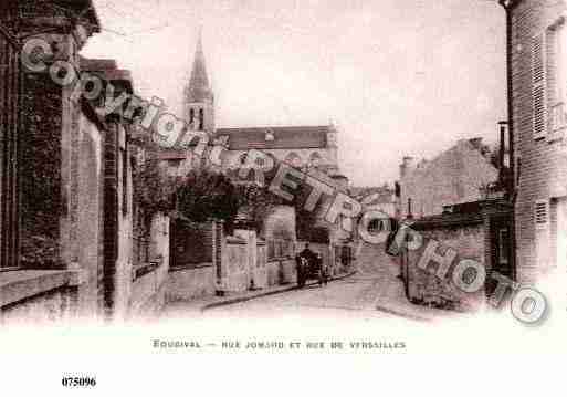 Ville de BOUGIVAL, carte postale ancienne