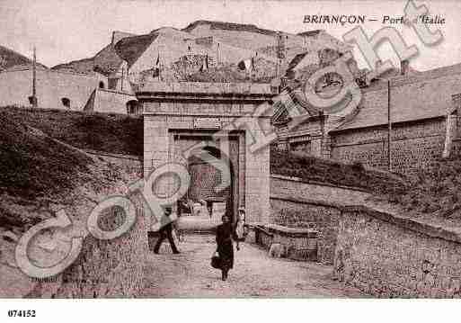 Ville de BRIANCON, carte postale ancienne