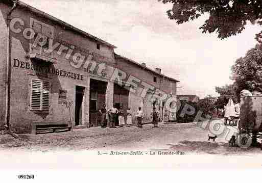 Ville de BRINSURSEILLE, carte postale ancienne