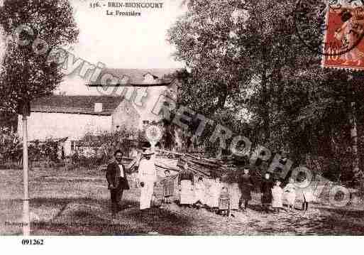 Ville de BRINSURSEILLE, carte postale ancienne