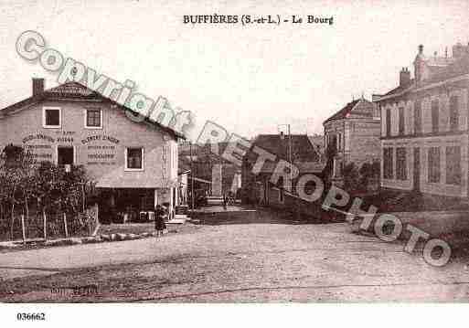 Ville de BUFFIERES, carte postale ancienne