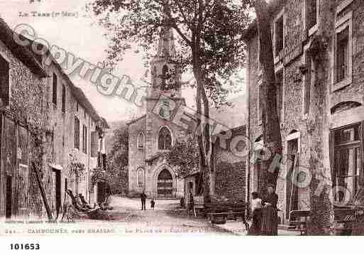 Ville de CAMBOUNES, carte postale ancienne