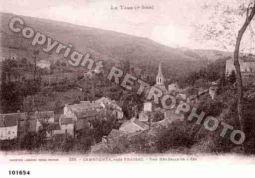 Ville de CAMBOUNES, carte postale ancienne