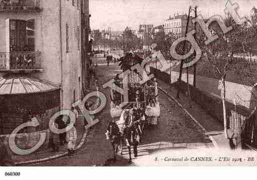 Ville de CANNES, carte postale ancienne