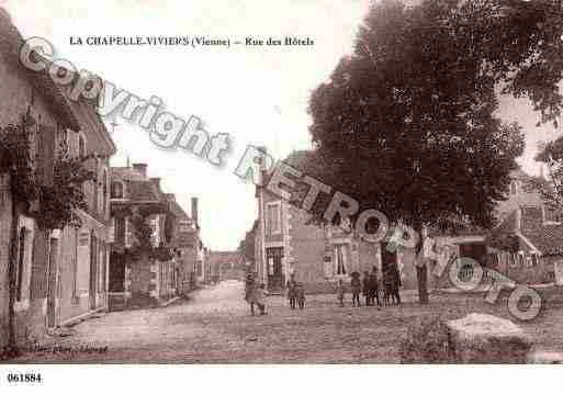 Ville de CHAPELLEVIVIERS(LA), carte postale ancienne Ville de CHAPELLEVIVIERS(LA), carte postale ancienne