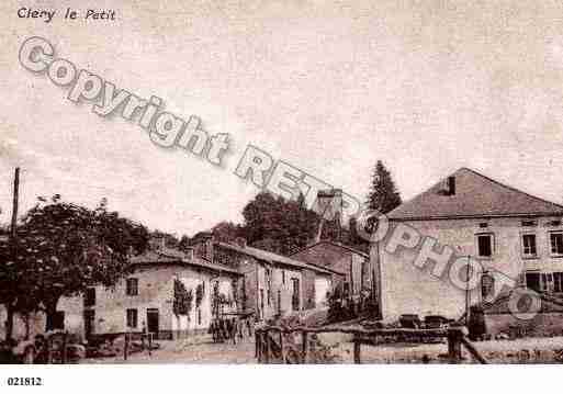 Ville de CLERYLEPETIT, carte postale ancienne