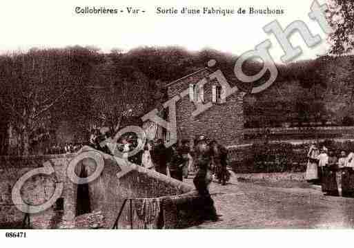 Ville de COLLOBRIERES, carte postale ancienne