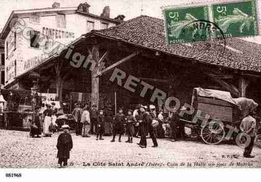 Ville de COTESAINTANDRE(LA), carte postale ancienne