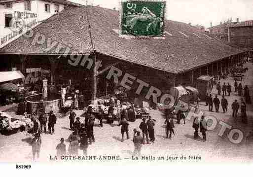 Ville de COTESAINTANDRE(LA), carte postale ancienne Ville de COTESAINTANDRE(LA), carte postale ancienne