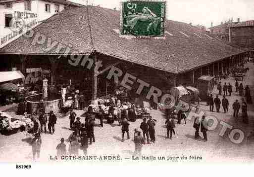 Ville de COTESAINTANDRE(LA), carte postale ancienne