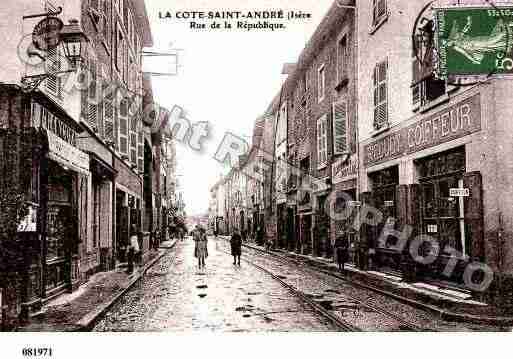 Ville de COTESAINTANDRE(LA), carte postale ancienne