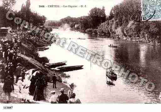 Ville de CRETEIL, carte postale ancienne